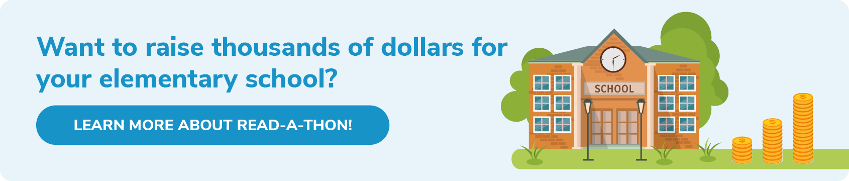 Click through to learn more about Read-A-Thon and how effective this elementary school fundraising idea can be.